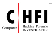 logo certication computer hacking Forensie Investigator (CHFI) de DEVENSYS