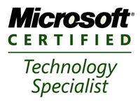 logo certication microsoft technology specialist de DEVENSYS